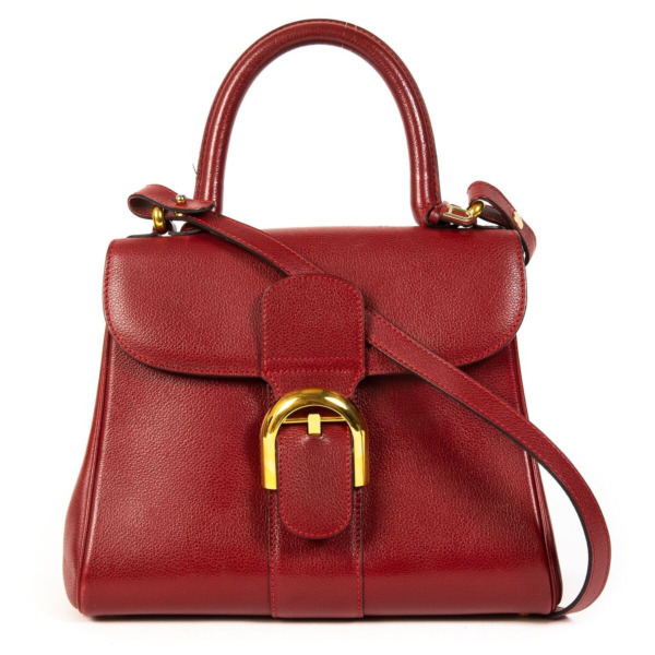 Delvaux Red Brillant PM Labellov Buy and Sell Authentic Luxury