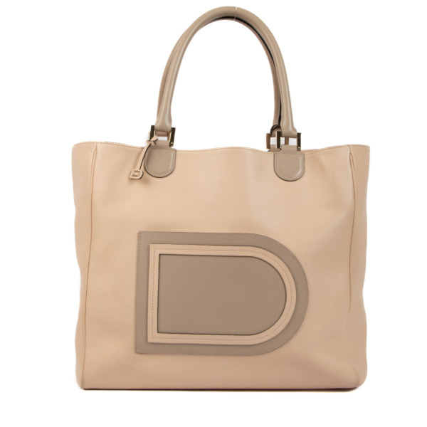 ◆Valluat◆ MUDE BAG BEIGE [正規品/関税込] Delvaux Bicolore Louise Satchel Bag ○ Labellov ○ Buy and