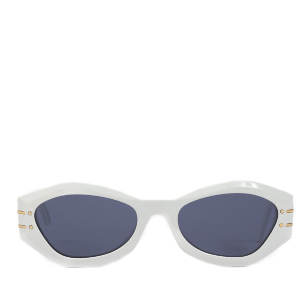 dior sunglasses white frame