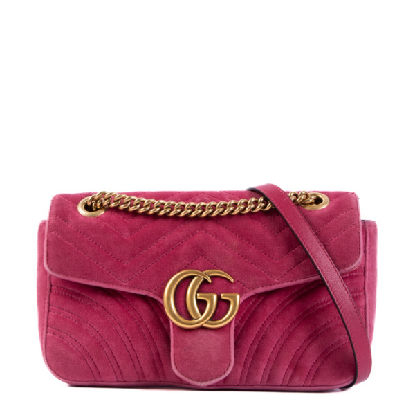 Gucci GG Crystal Beige x Dark Brown Mini Boston Bag 223962