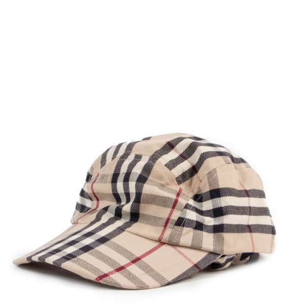 Burberry Vintage Check Baseball Cap Labellov Buy and Sell Authentic Luxury