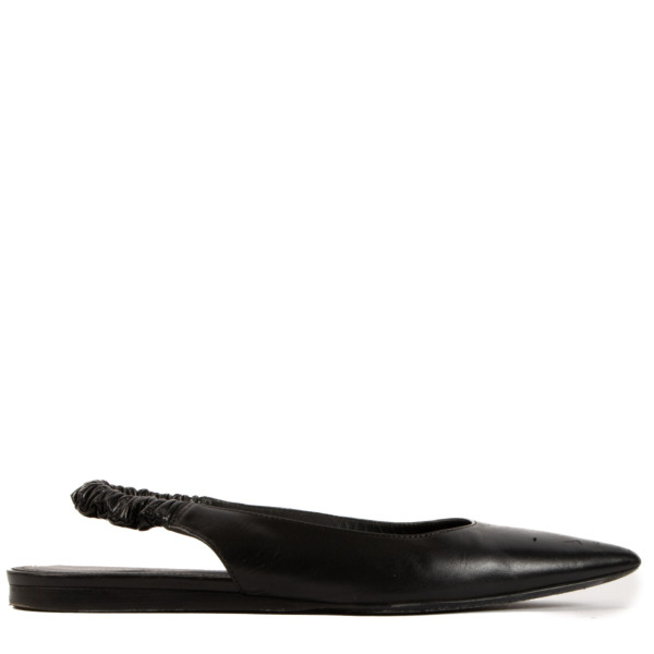 Bottega Veneta Slingback Ballet Flats - Size 38 ○ Labellov