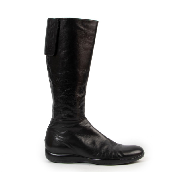 Prada linea rossa boots outlet