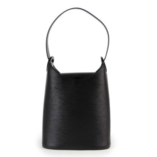 Louis Vuitton Black Epi Leather Verseau Bucket Bag Labellov Buy and ...