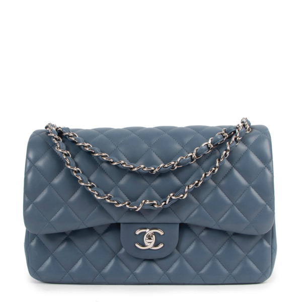 Chanel 20C Blue Denim Classic Flap Bag ○ Labellov ○ Buy and Sell