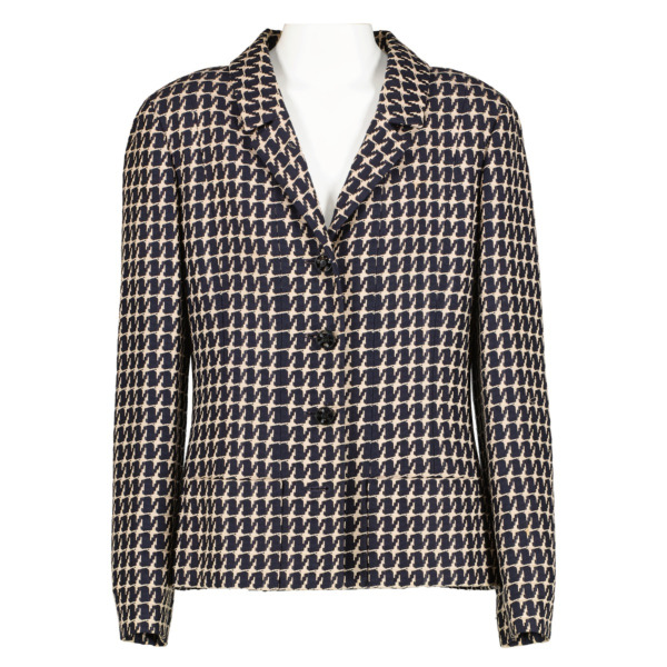 Black & White Houndstooth Cardigan 2000s Y2K JRS SM Wet Seal