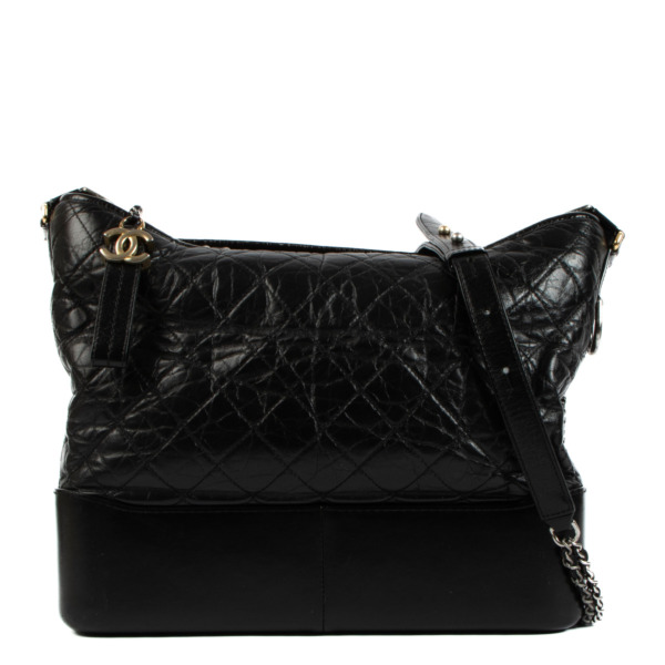 【即出荷】 Black Chanel Aged Labellov ○ Bag Gabrielle Large Calfskin その他