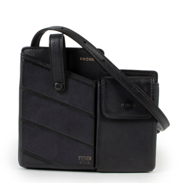 Fendi 2 pockets mini bag sales