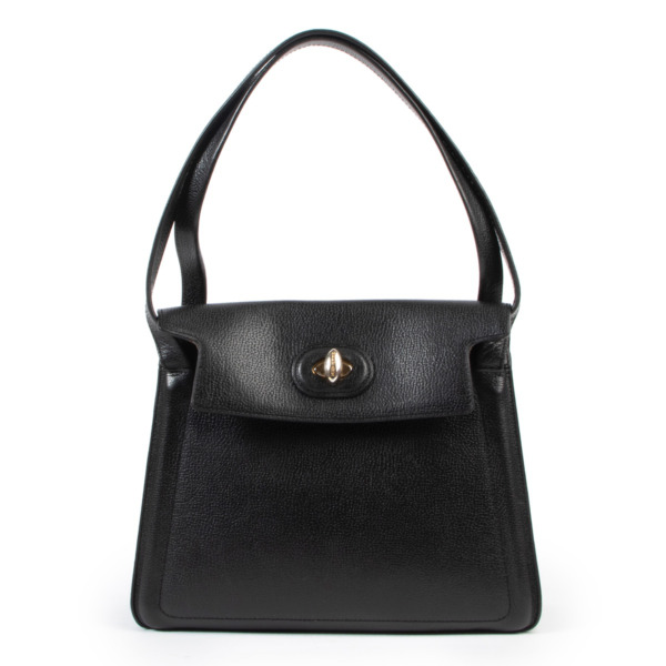 Delvaux Black Shoulder Bag Labellov Buy and Sell Authentic Luxury