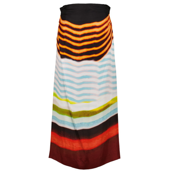 Dries Van Noten Spring/Summer 2021 Len Lye Multicolor Skirt
