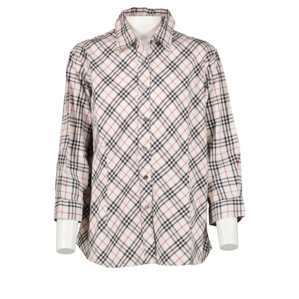 〓BURBERRYLONDON〓ノバチェックシャツL 英国ヴィンテージ 学校式事