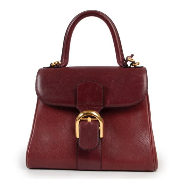 Delvaux Red PM Brillant Labellov Buy and Sell Authentic Luxury