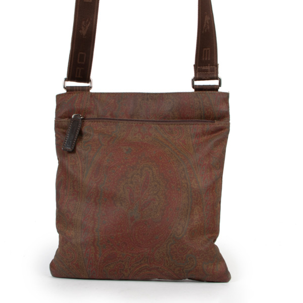 Etro Paisley Crossbody Bag Labellov Buy and Sell Authentic Luxury