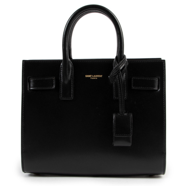 ハンドバッグ Saint Laurent NANO SAC DE JOUR HAND BAG Saint Laurent Black Sac De Jour Nano Handbag ○ Labellov