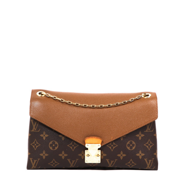 Louis Vuitton Pallas Chain Monogram Canvas Shoulder Bag Labellov Buy and Sell Authentic Luxury