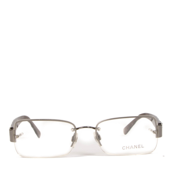 【2024 新作】 Chanel Labellov ○ Glasses Optical Quilting CC 2065 Grey アクセサリー