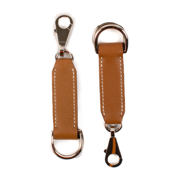 Hermès Gold Epsom Attaché Soie Strap Extenders ○ Labellov ○ Buy