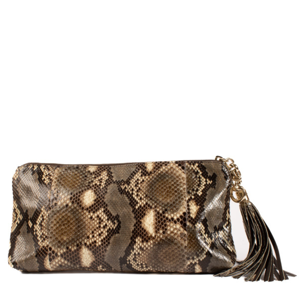 Gucci python purse clearance