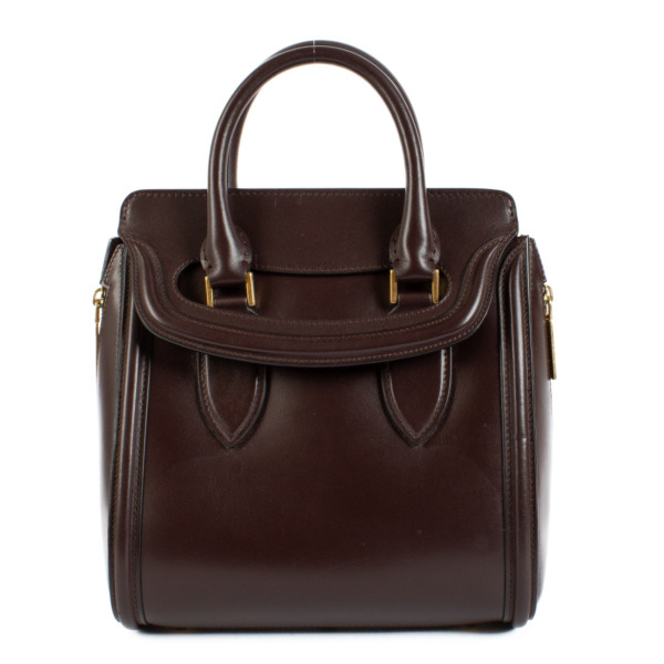 Alexander mcqueen burgundy bag clearance