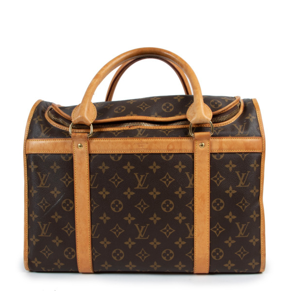 Louis Vuitton Dog Carrier 40 Monogram Canvas Labellov Buy and Sell