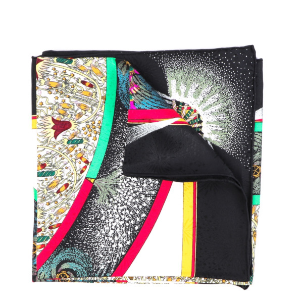 Hermès Multicolor Feux D'artifice Silk Carré ○ Labellov ○ Buy