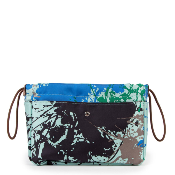 hermes silk fourbi pouch