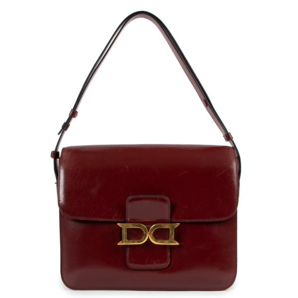 Delvaux Bourgogne Burgundy Shoulder Bag ○ Labellov ○ Buy