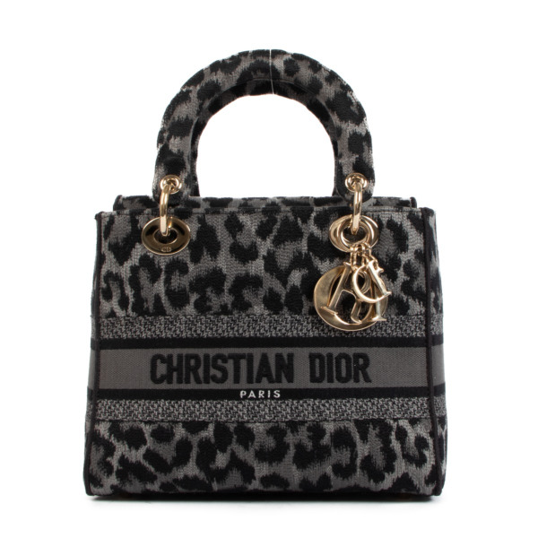 Christian Dior Lady Dior D-lite Medium Mizza Embroidery