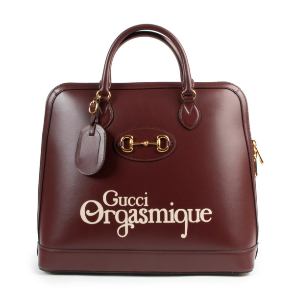 Gucci Spring Summer 2020 Orgasmique Horsebit 1955 Large Handbag Labellov Buy and Sell Authentic Luxury