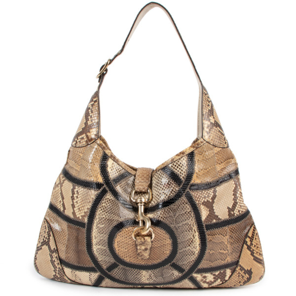 その他 Jackie ll04195_gucci_python_leather_s