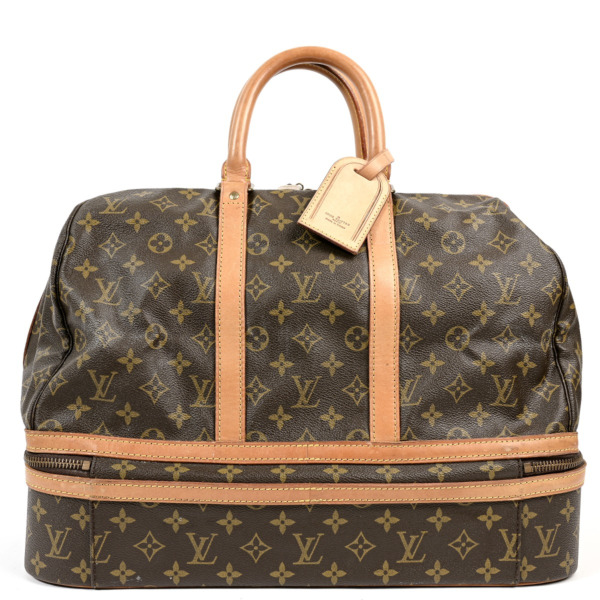 Louis Vuitton Vintage Monogram Sac Sport Travel Bag Labellov Buy and Sell Authentic Luxury