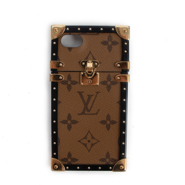 Louis Vuitton Mirror Monogram Trunk iPhone Case Labellov Buy and Sell Authentic Luxury