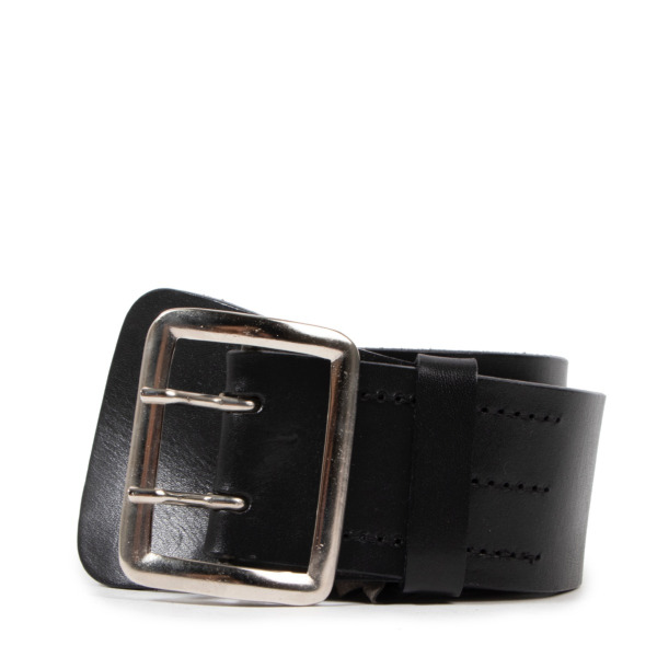 ann demeulemeester/ベルト Vintage Ann Demeulemeester 3-Stranded Leather Zipper Belt