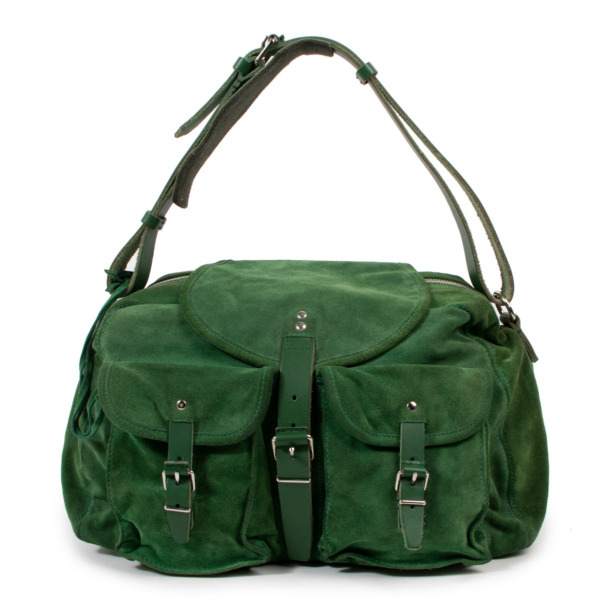 Green suede balenciaga online