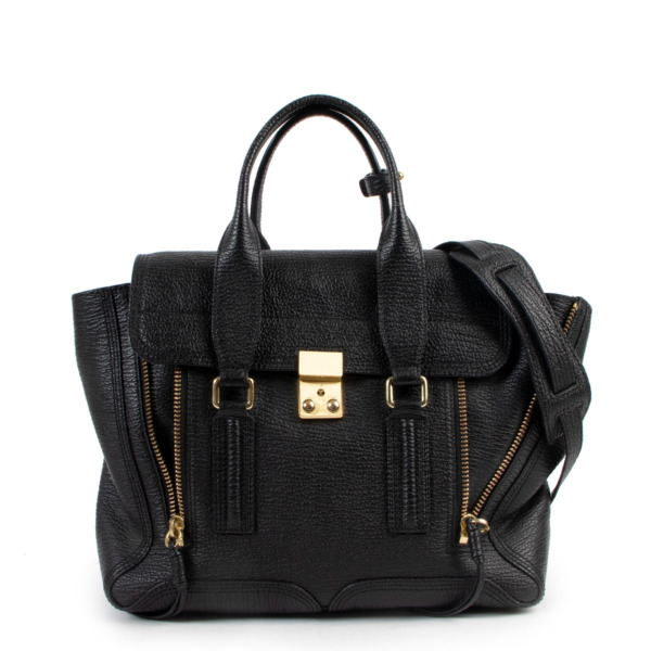 Phillip Lim Black Medium Pashli Satchel Bag ○ Labellov ○ Buy