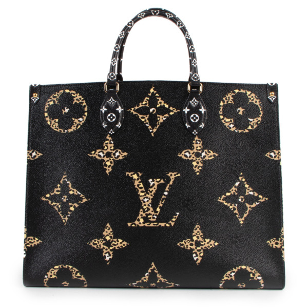 Louis Vuitton Limited Edition Jungle OnTheGo GM Tote Bag Labellov Buy and  Sell Authentic Luxury