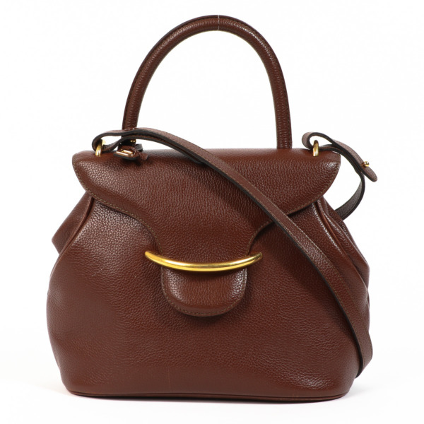 Delvaux Brown Baltimore PM Labellov Buy and Sell Authentic Luxury