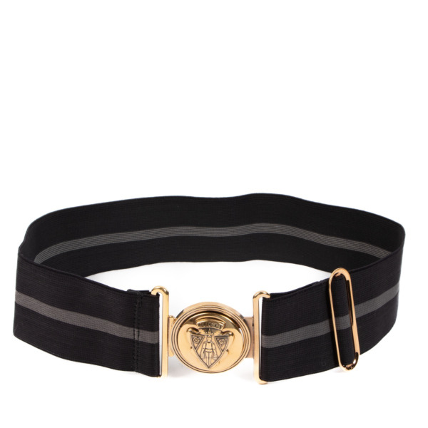 Gucci black shoelace belt new arrivals