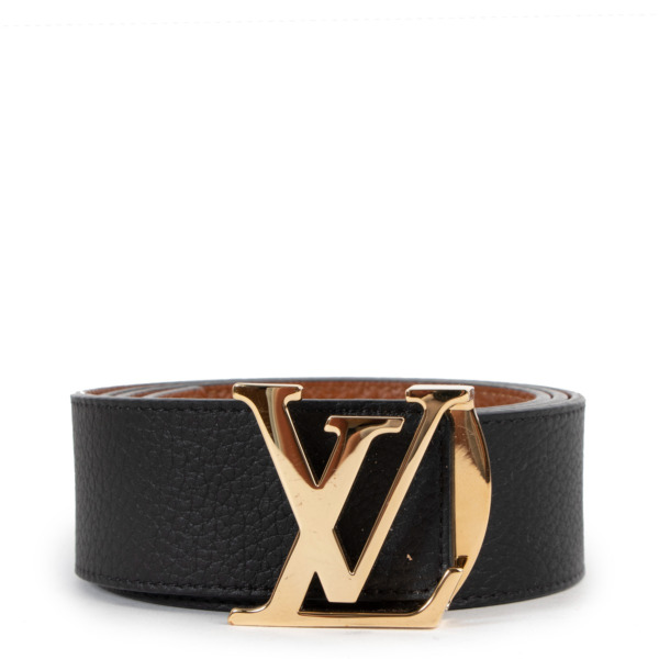 Louis Vuitton Black Alma Belt - size 75 ○ Labellov ○ Buy and Sell Authentic  Luxury