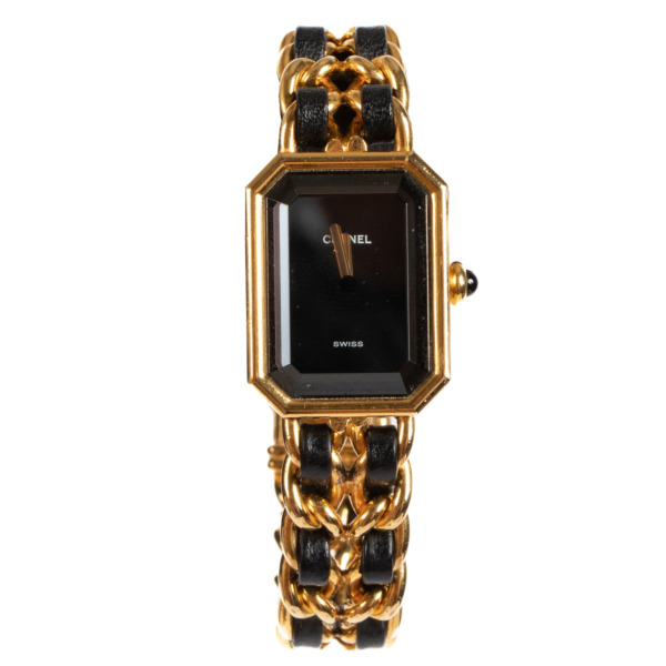 M*i様 CHANEL Montres Watches ゴールド ブラック ll06055_chanel_gold_and_black_