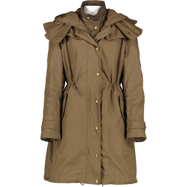 Burberry Brit Khaki Jacket With Removable Padded Jacket Size M Labellov Buy and Sell Authentic Luxury