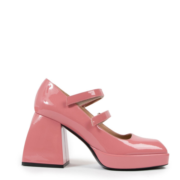 VIP【関税送料無料】希少 NODALETO PINK SATIN BULLA SANDALS Bulla Chibi satin platform sandals in pink - Nodaleto