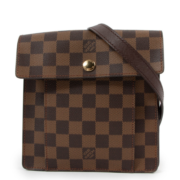 Louis Vuitton Damier Ebene Pimlico Crossbody Bag Labellov Buy and Sell