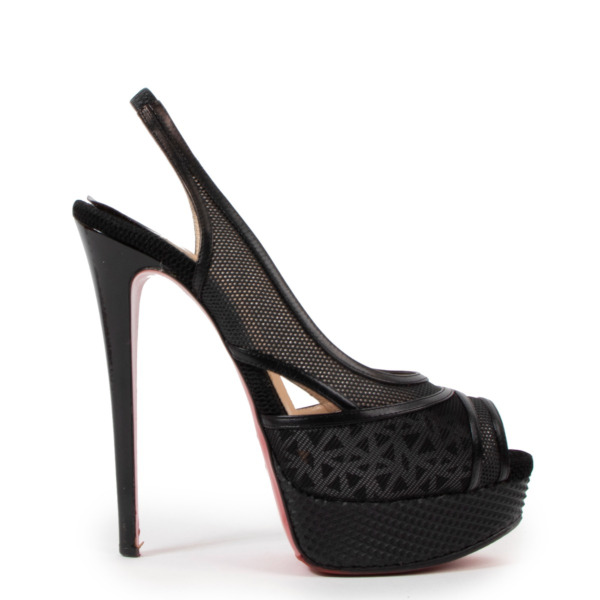 【VIPセール】Christian Louboutinプラットフォームサンダル Christian Louboutin クリスチャンルブタン ブークレ