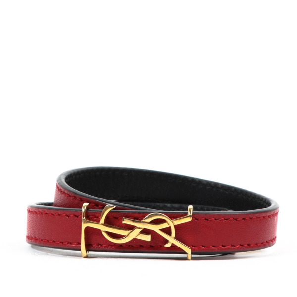 SAINT LAURENT YSL BRACELET レッド ll06963_yves_saint_laurent_red