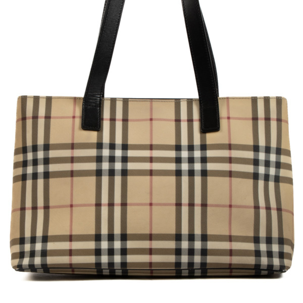 Burberry Vintage Check Tote Shoulder Bag ○ Labellov ○ Buy and