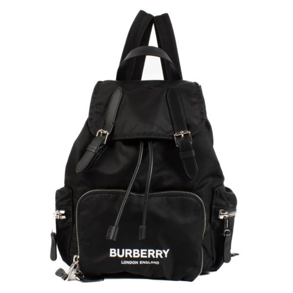 【希少】BURBERRY FRAGRANCE リュック ナイロン 黒 1233 希少】BURBERRY FRAGRANCE リュック ナイロン 黒 1233