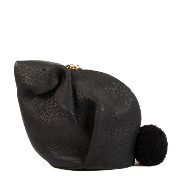 loewe shearling bunny bag