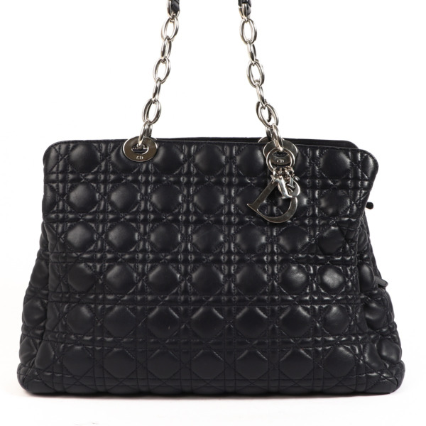 【ヴィンテージ】Rank:S☆Dior Black Large Cannage バック 11127093_17.jpg?quality=80&bg-