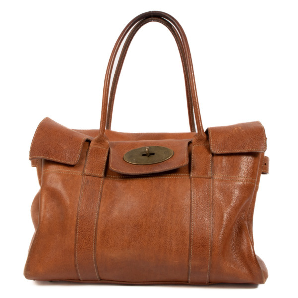Mulberry Brown Leather Bayswater Shoulder Bag Labellov Buy and Sell